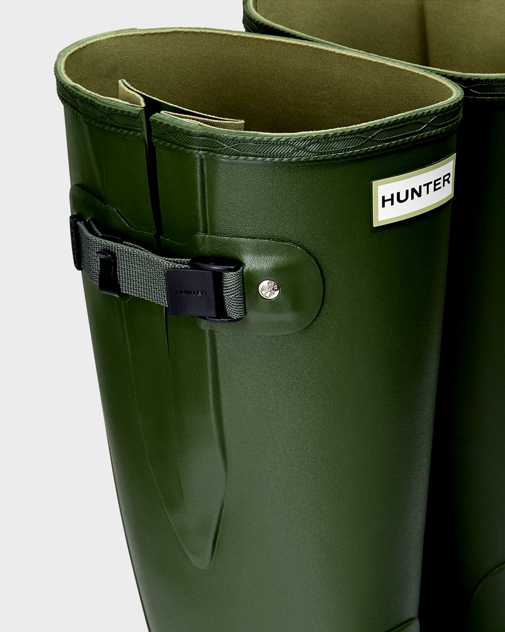 Botas Anchas Norris Field Hunter Mujer - Verdes - 412358RWO